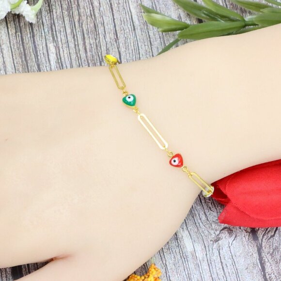 "Trendy Handmade Bracelet – A Stylish Gift for Women & Girls, MAR091485 - Picture 4 of 10